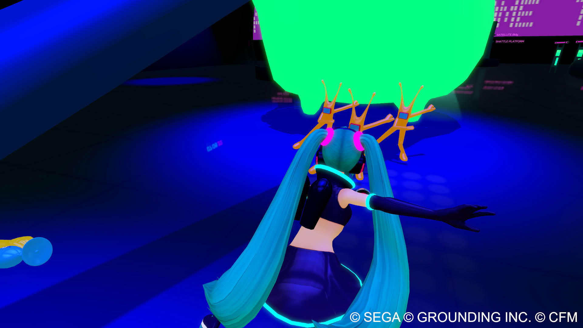 Screenshot for Space Channel 5 VR: Kinda Funky News Flash