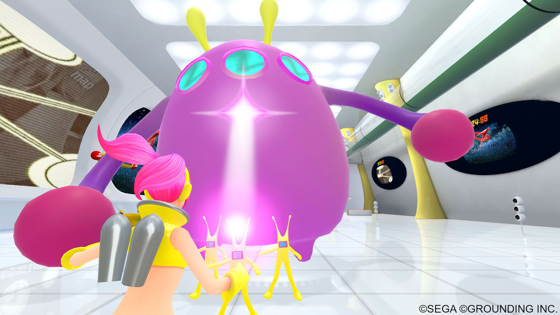 Screenshot for Space Channel 5 VR: Kinda Funky News Flash
