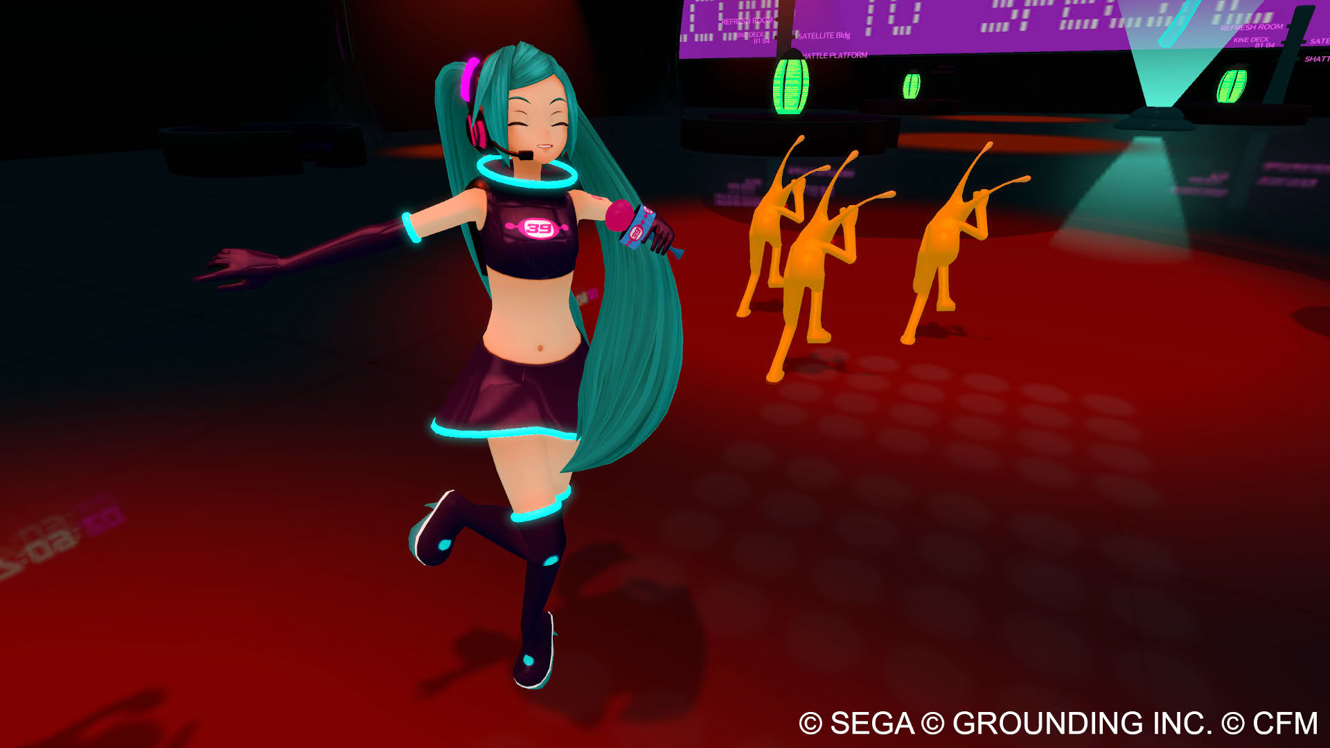 Screenshot for Space Channel 5 VR: Kinda Funky News Flash