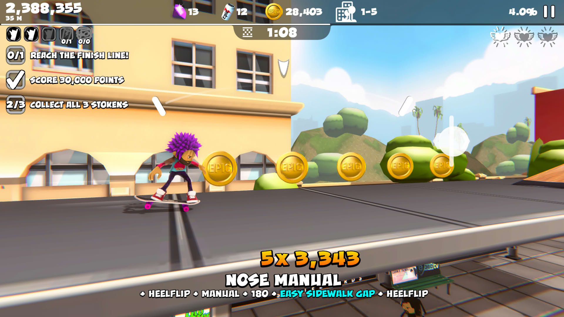 Screenshot for Epic Skater 2