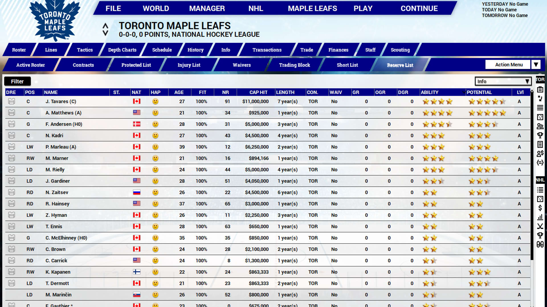 Screenshot for Franchise Hockey Manager 5