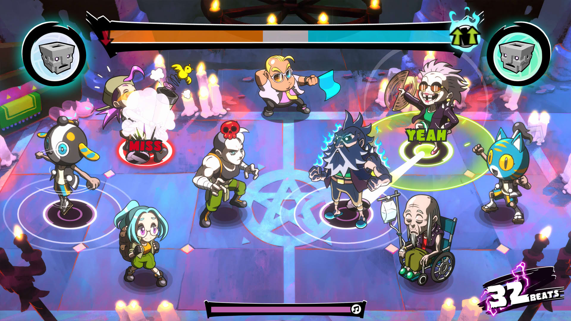 Screenshot for Super Dodgeball Beats