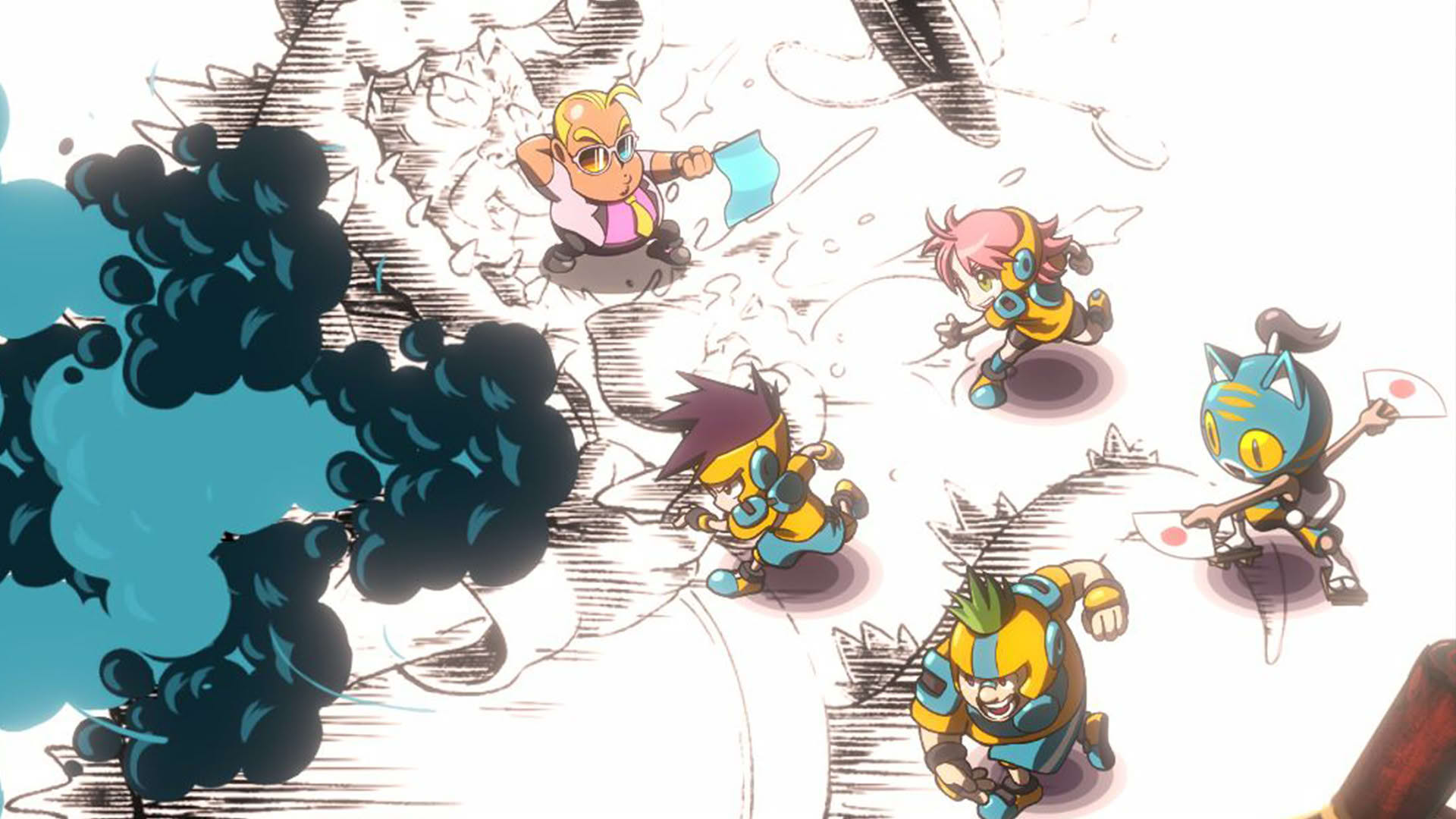 Screenshot for Super Dodgeball Beats