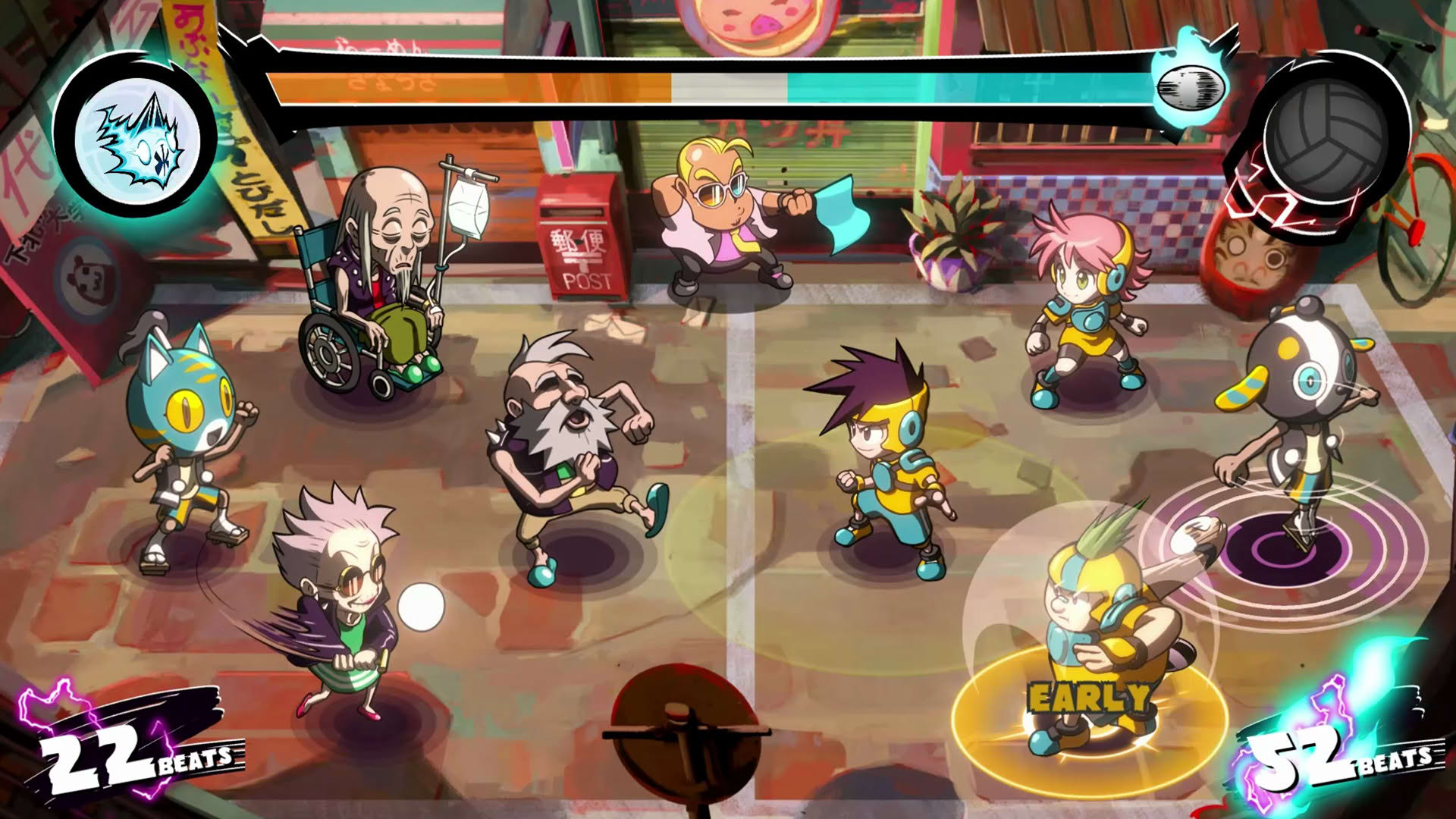 Screenshot for Super Dodgeball Beats