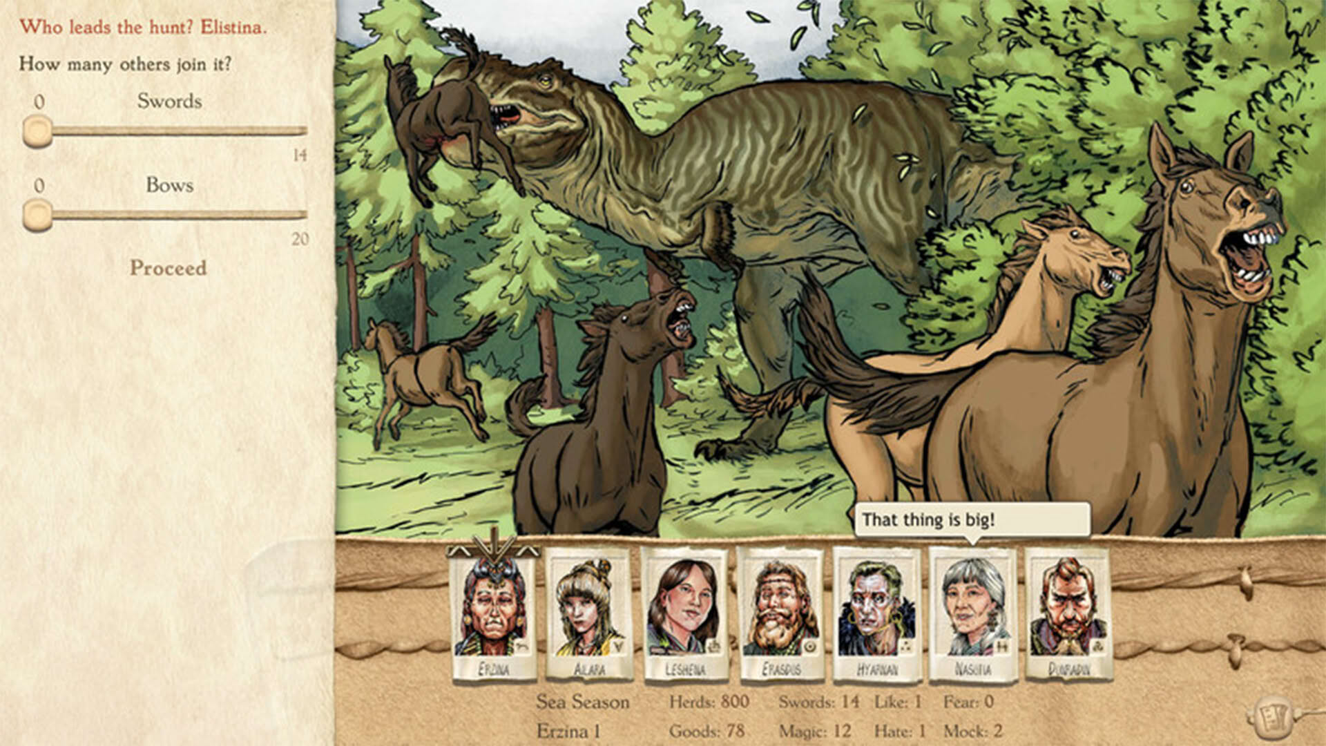 Screenshot for Six Ages: Ride like the Wind