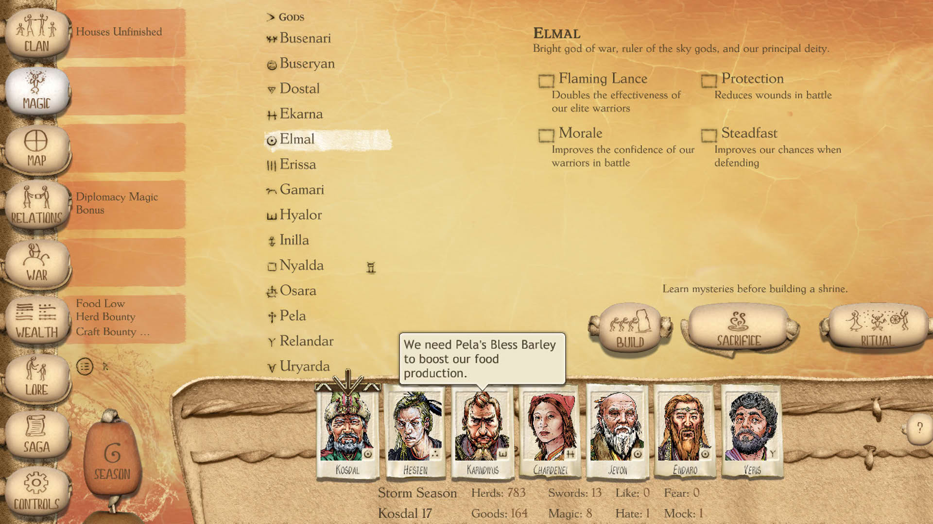 Screenshot for Six Ages: Ride like the Wind
