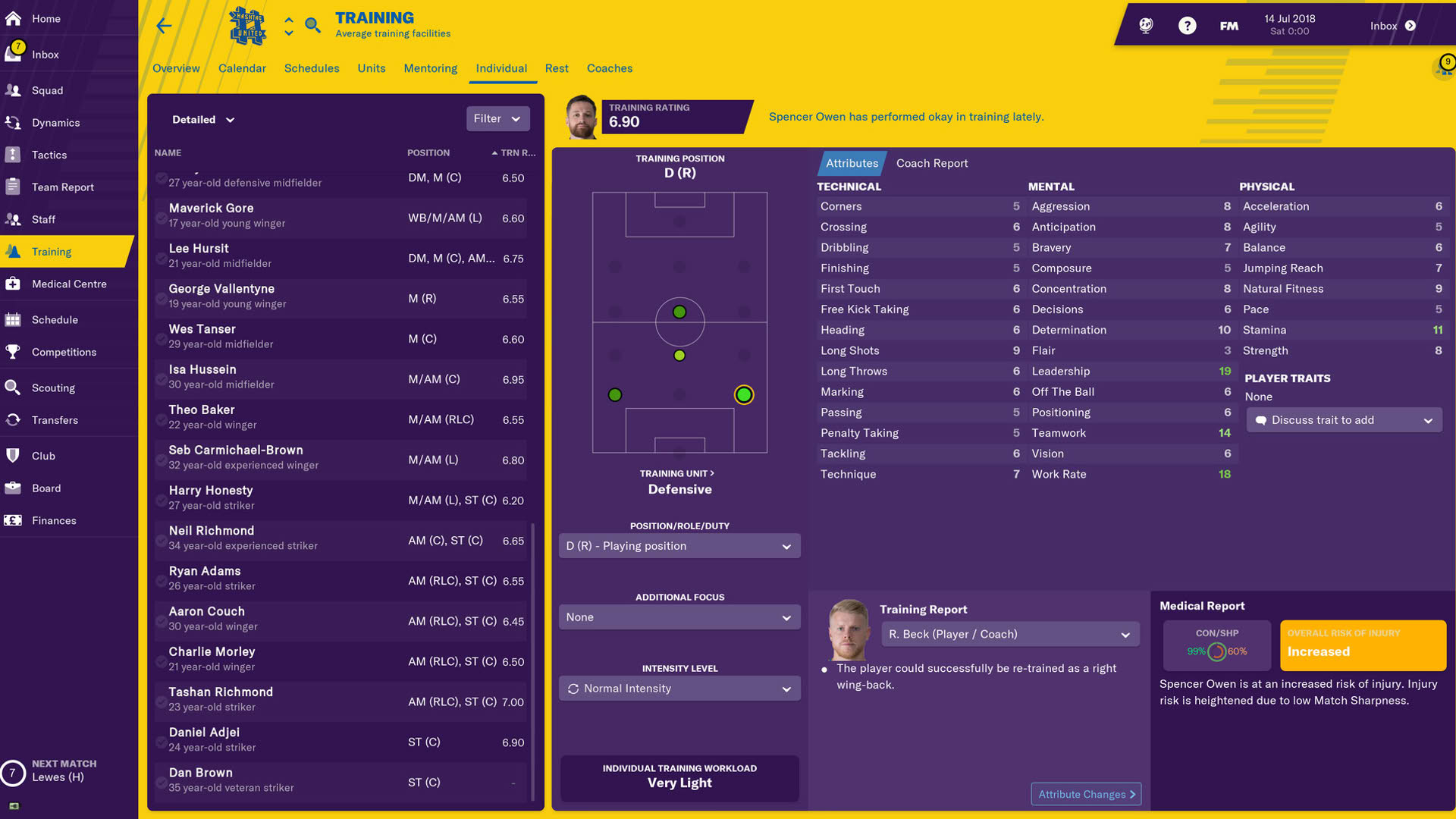 Screenshot for Football Manager 2019