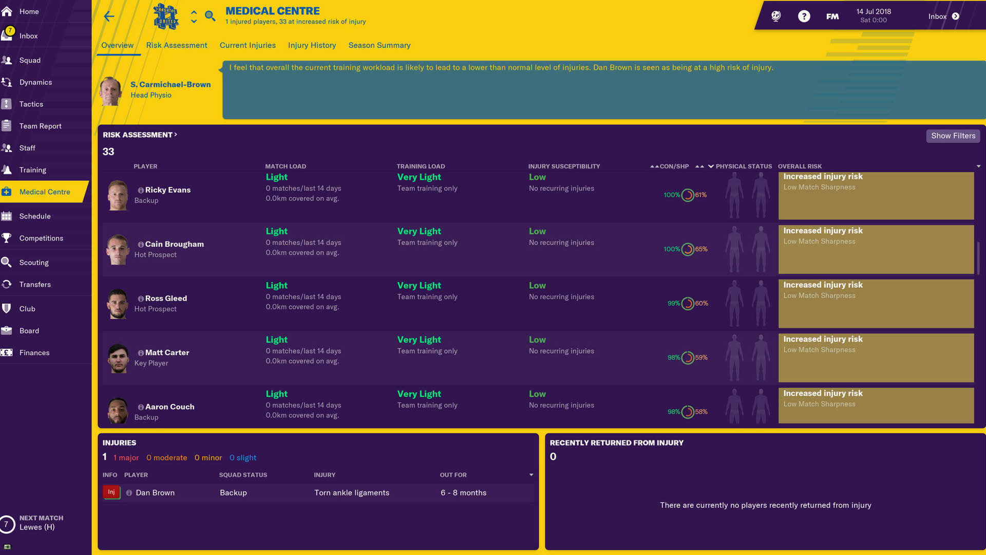 Screenshot for Football Manager 2019