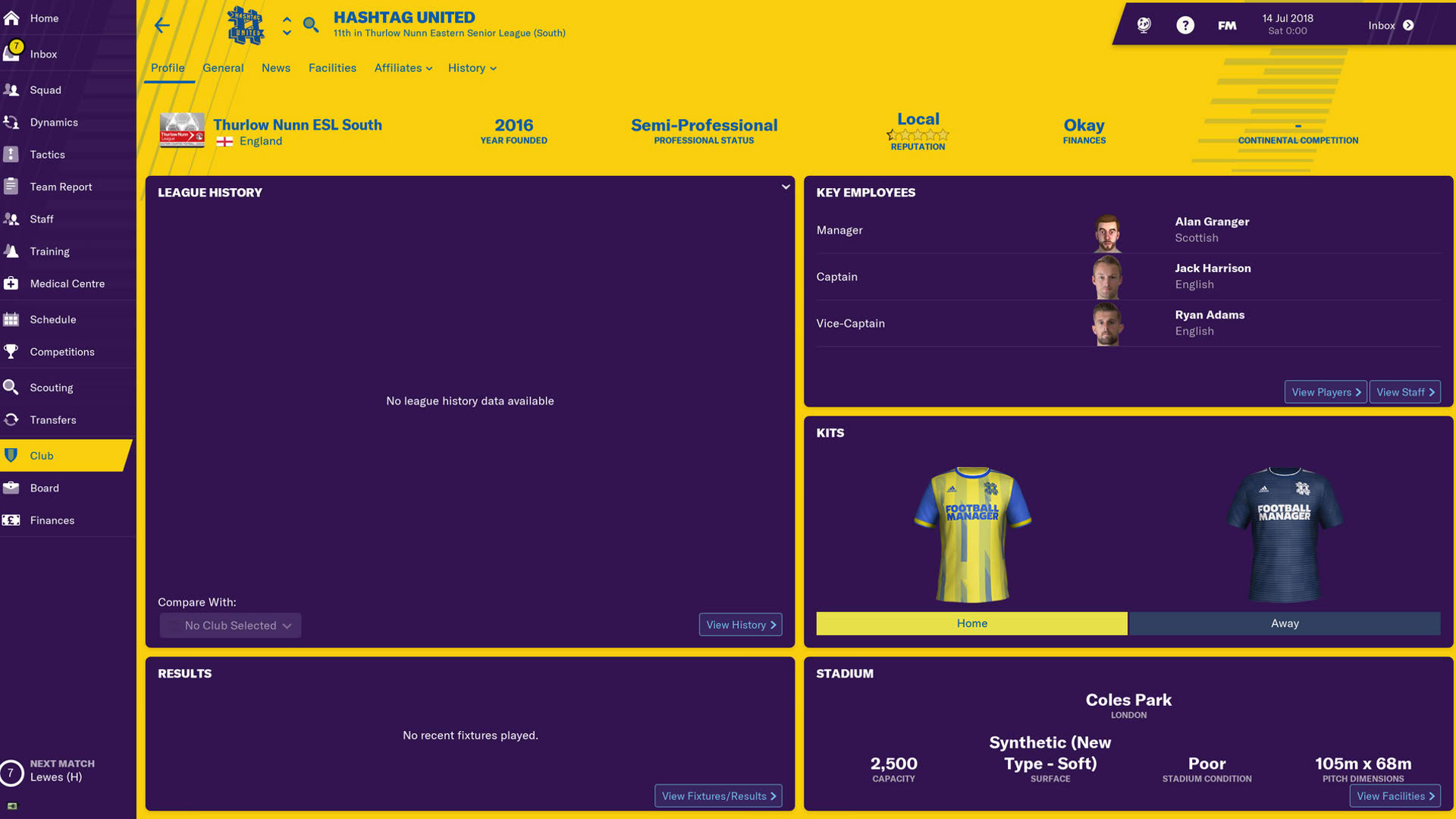 Screenshot for Football Manager 2019