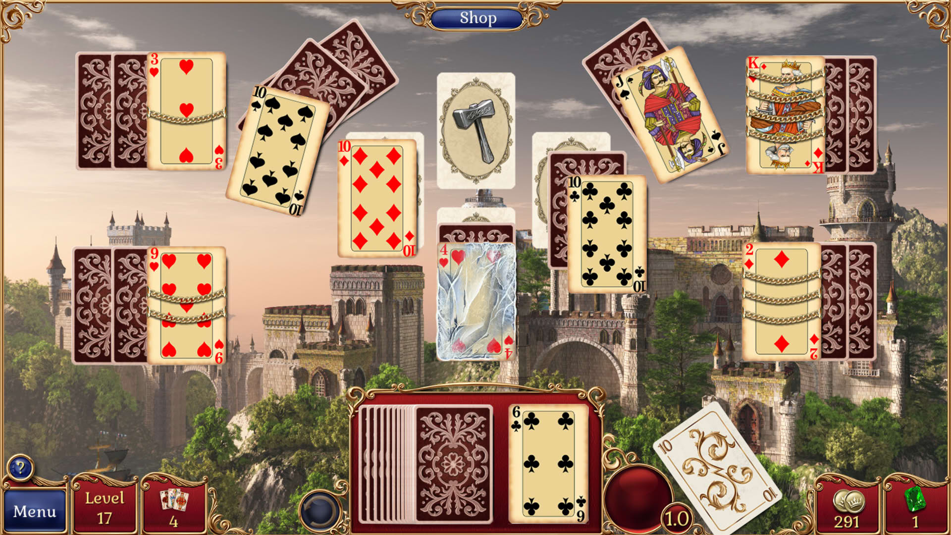 Screenshot for Jewel Match Solitaire