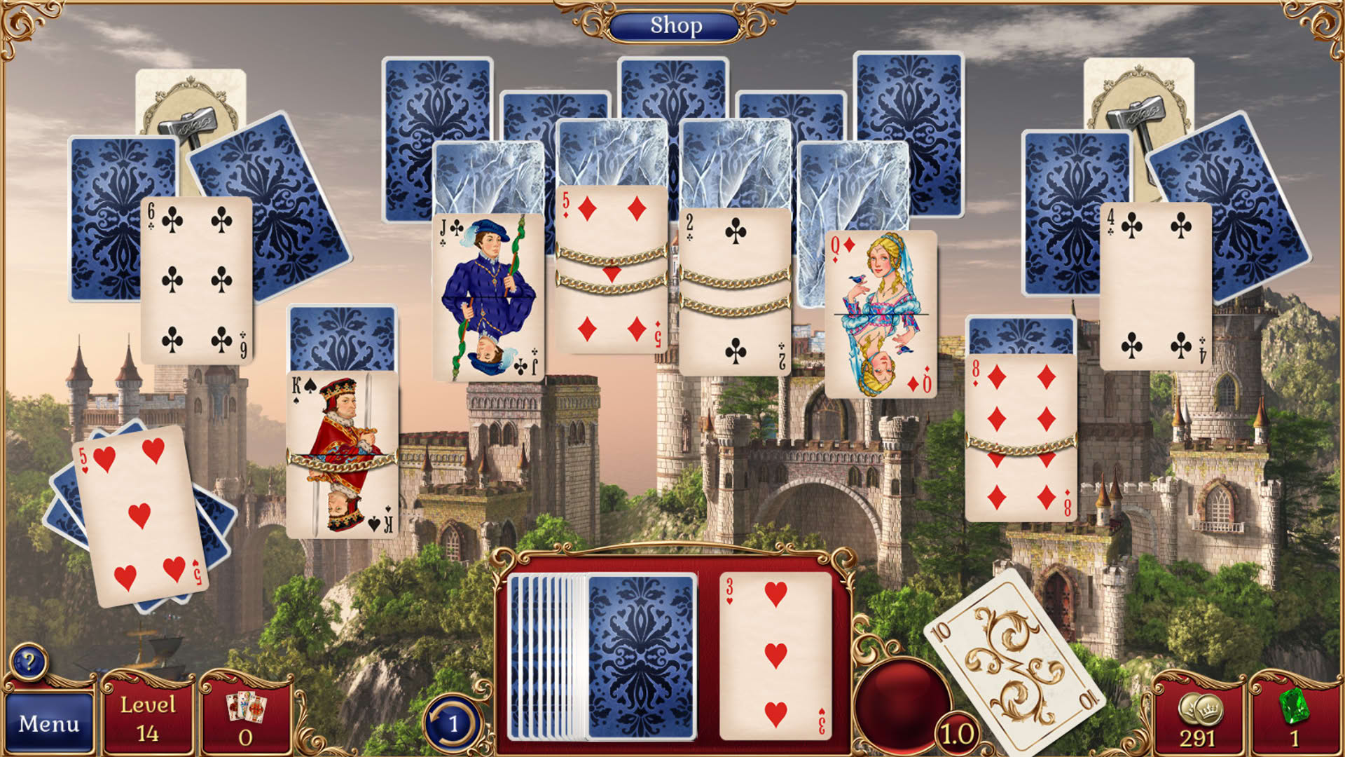 Screenshot for Jewel Match Solitaire
