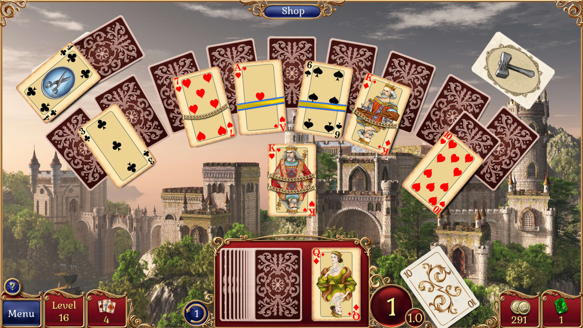 Screenshot for Jewel Match Solitaire