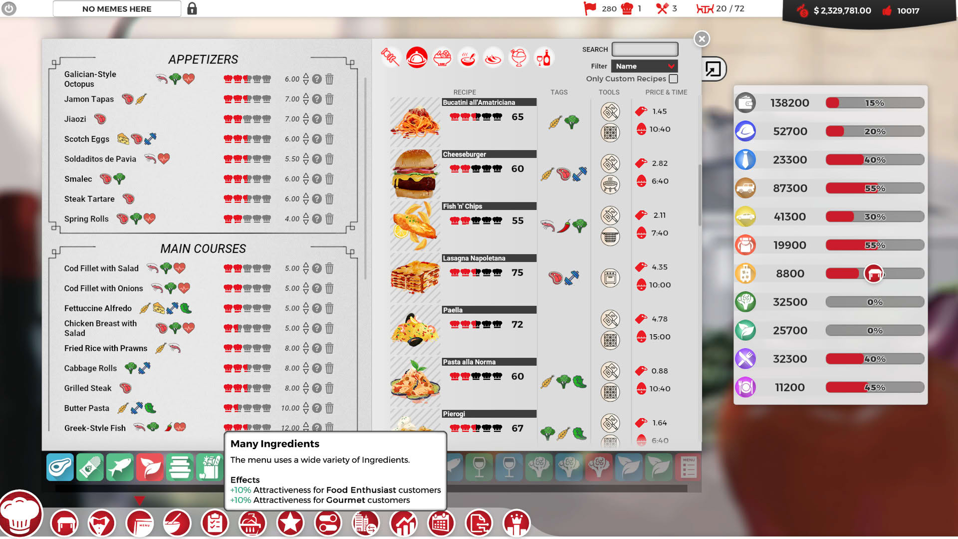 Screenshot for Chef: A Restaurant Tycoon Game
