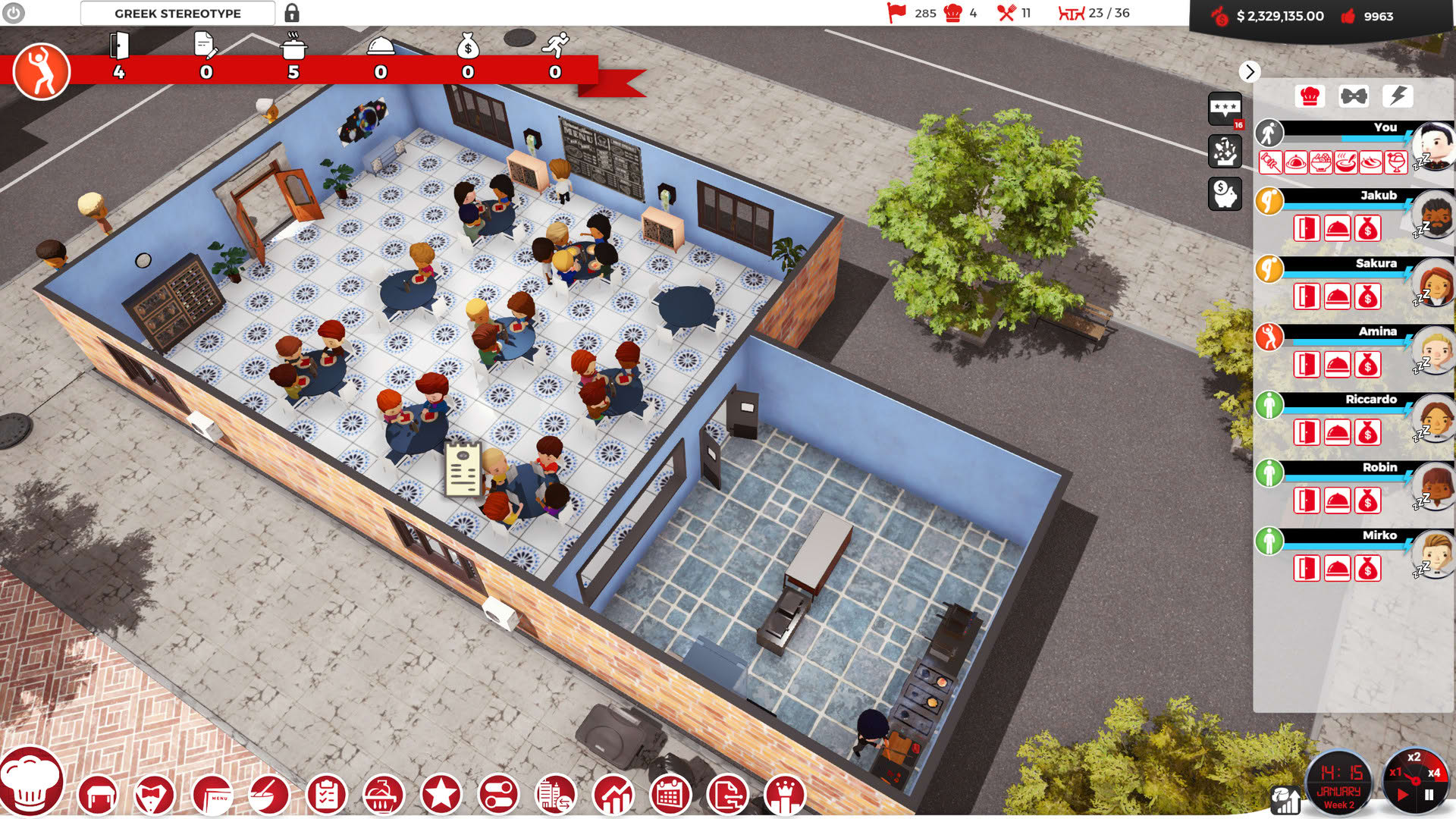 Screenshot for Chef: A Restaurant Tycoon Game