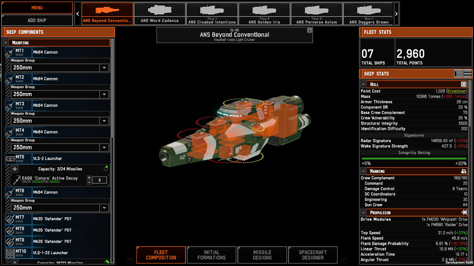 Screenshot for Nebulous: Fleet Command