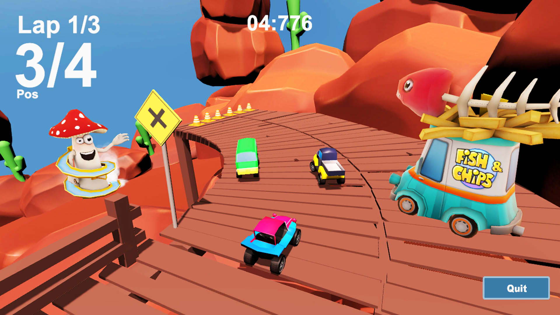 Screenshot for MiniCar Race