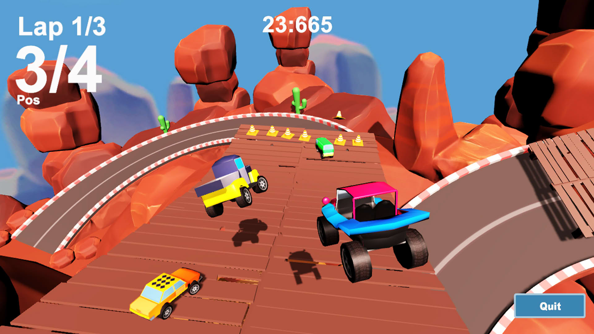 Screenshot for MiniCar Race