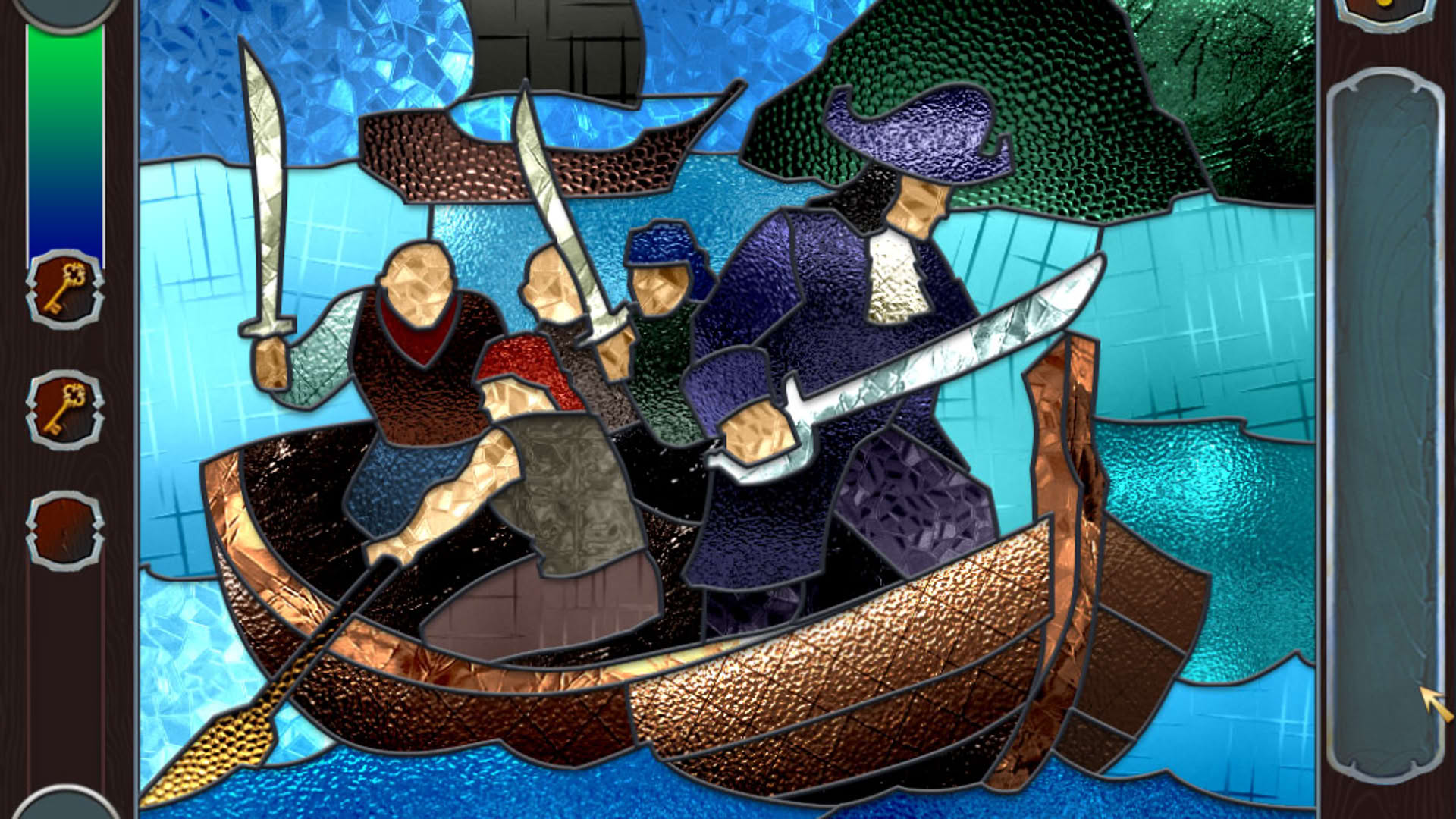 Screenshot for Pirate Mosaic Puzzle: Caribbean Treasures