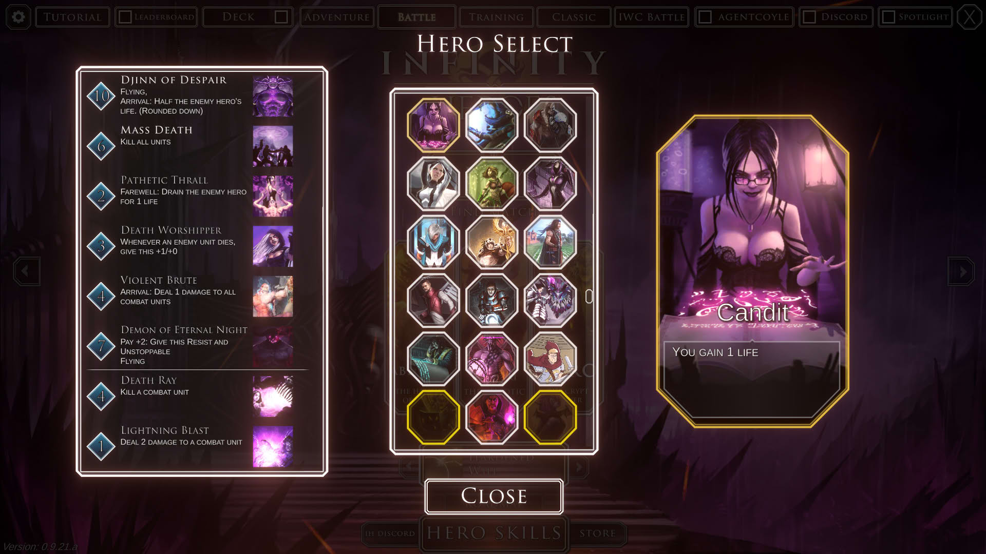 Screenshot for Infinity Heroes