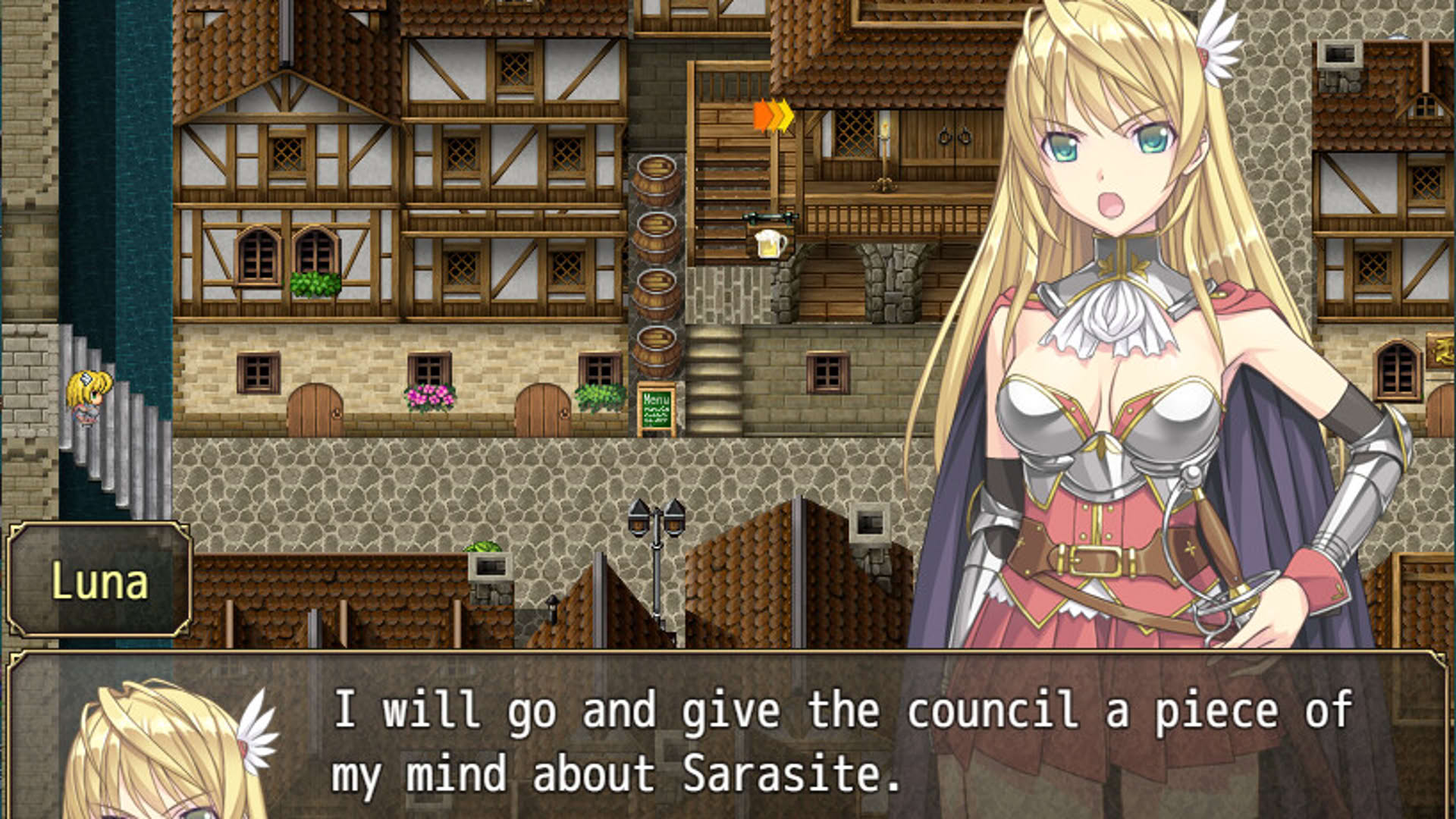 Screenshot for Slave's Sword ~The Free City~