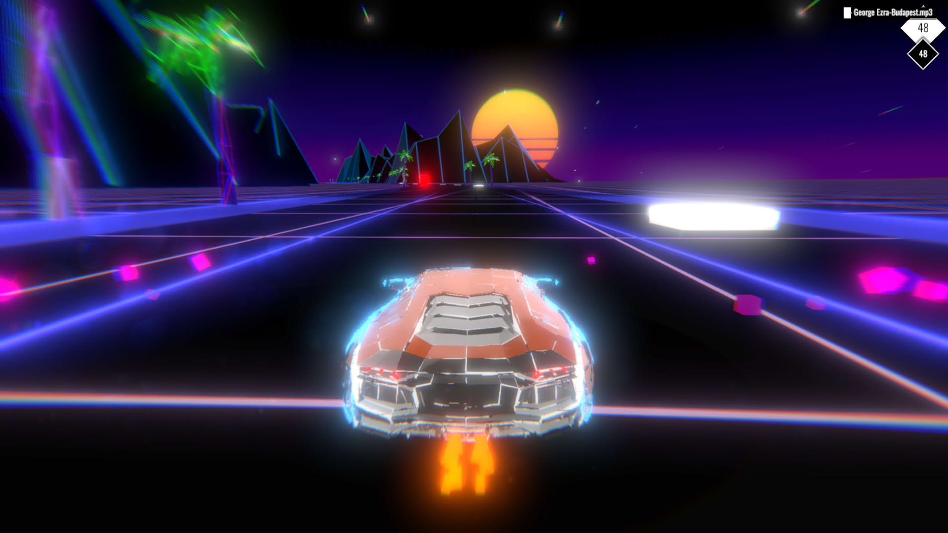 Screenshot for Music Racer