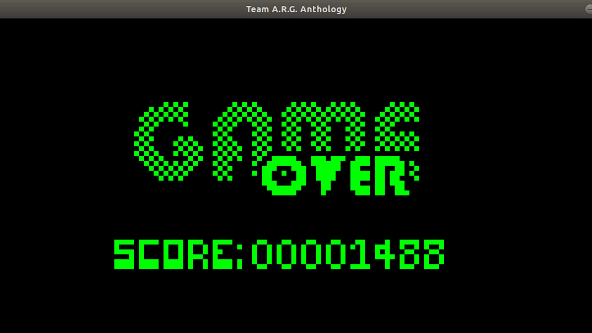 Screenshot for Team A.R.G. Anthology