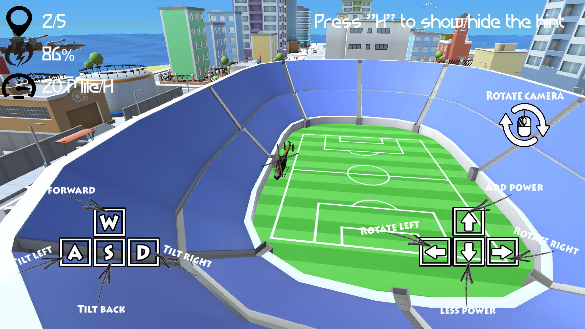 Screenshot for Unmanned helicopter