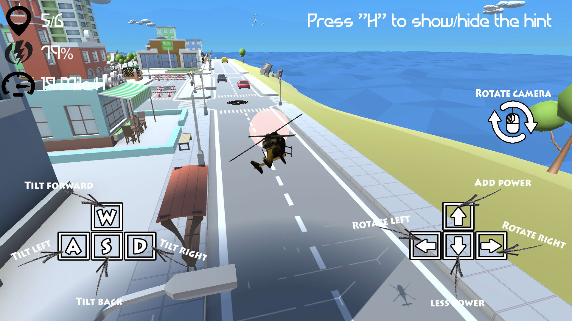 Screenshot for Unmanned helicopter