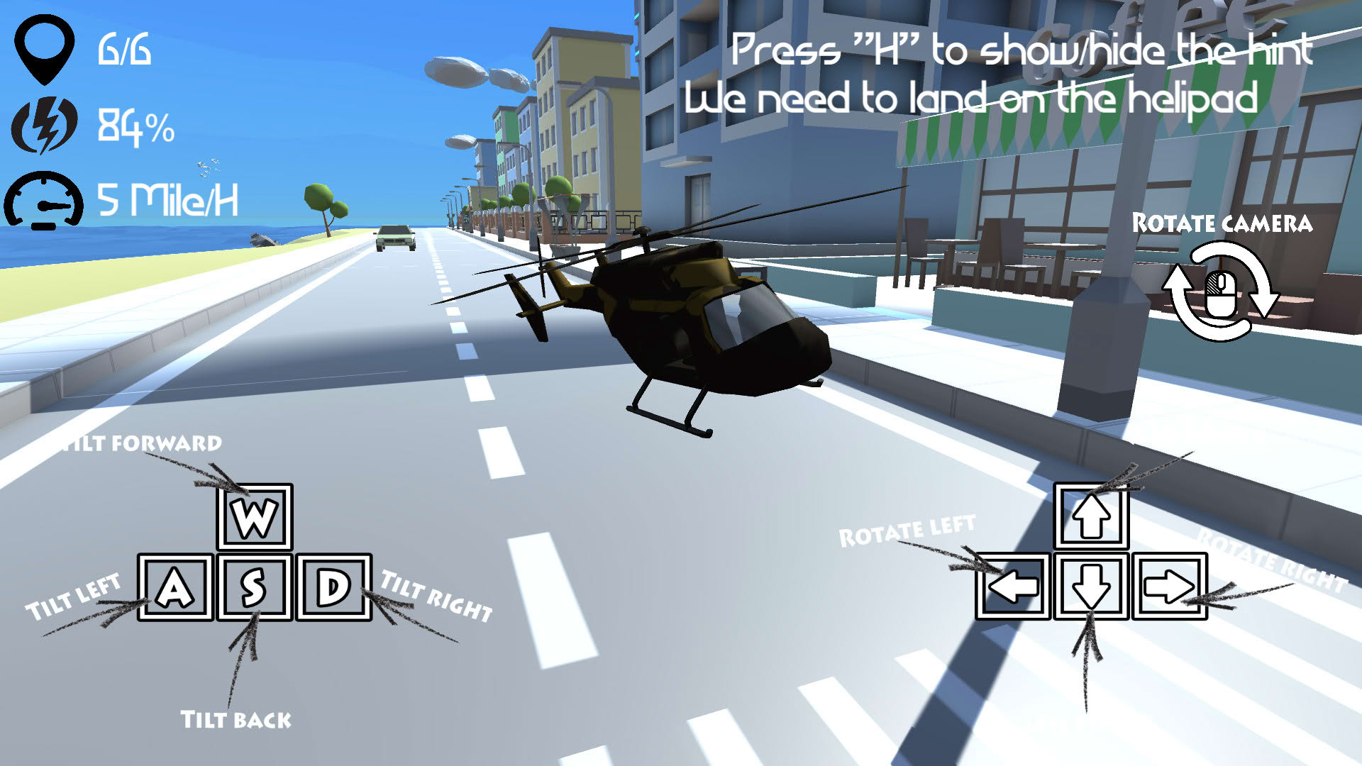 Screenshot for Unmanned helicopter