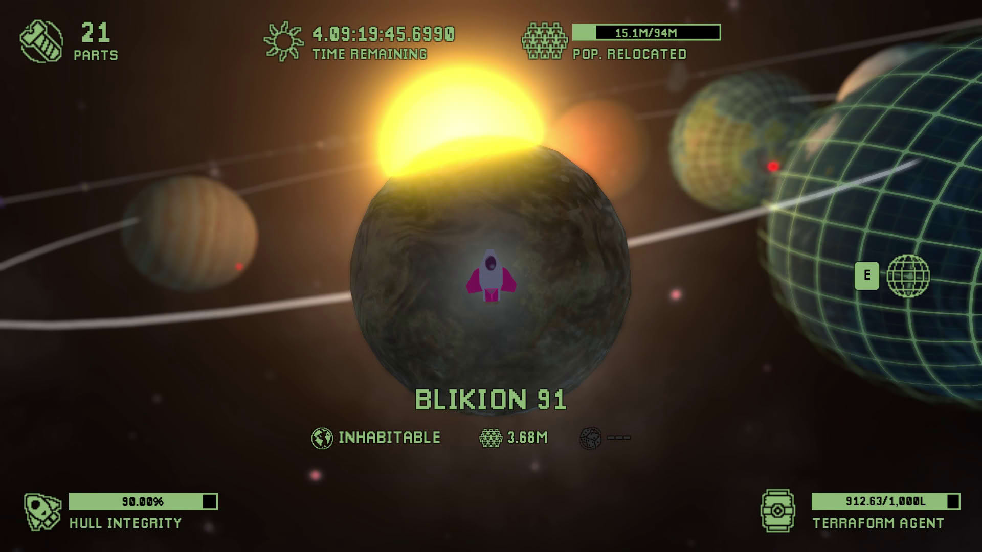 Screenshot for Cosmic Ray