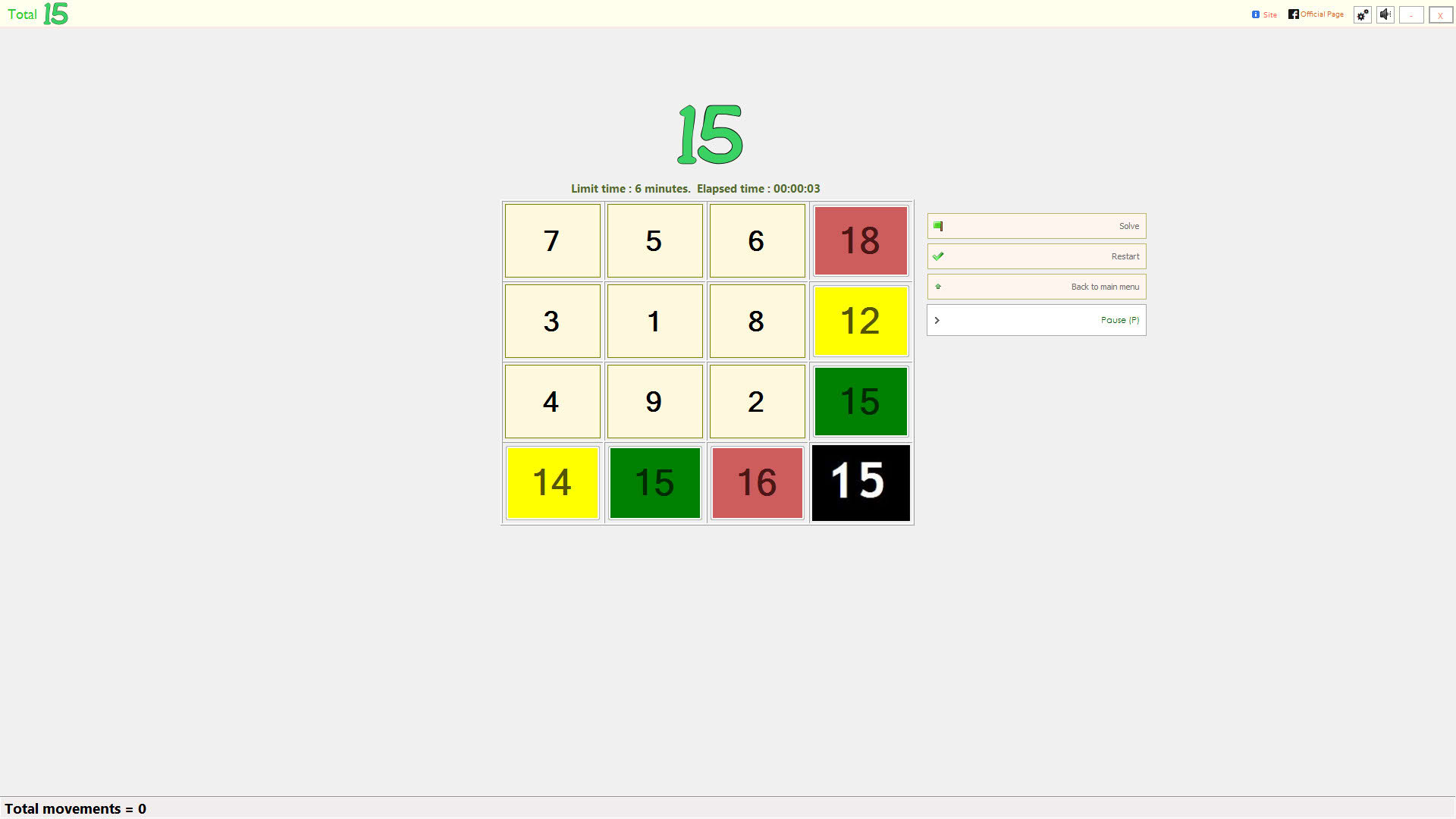 Screenshot for Total 15