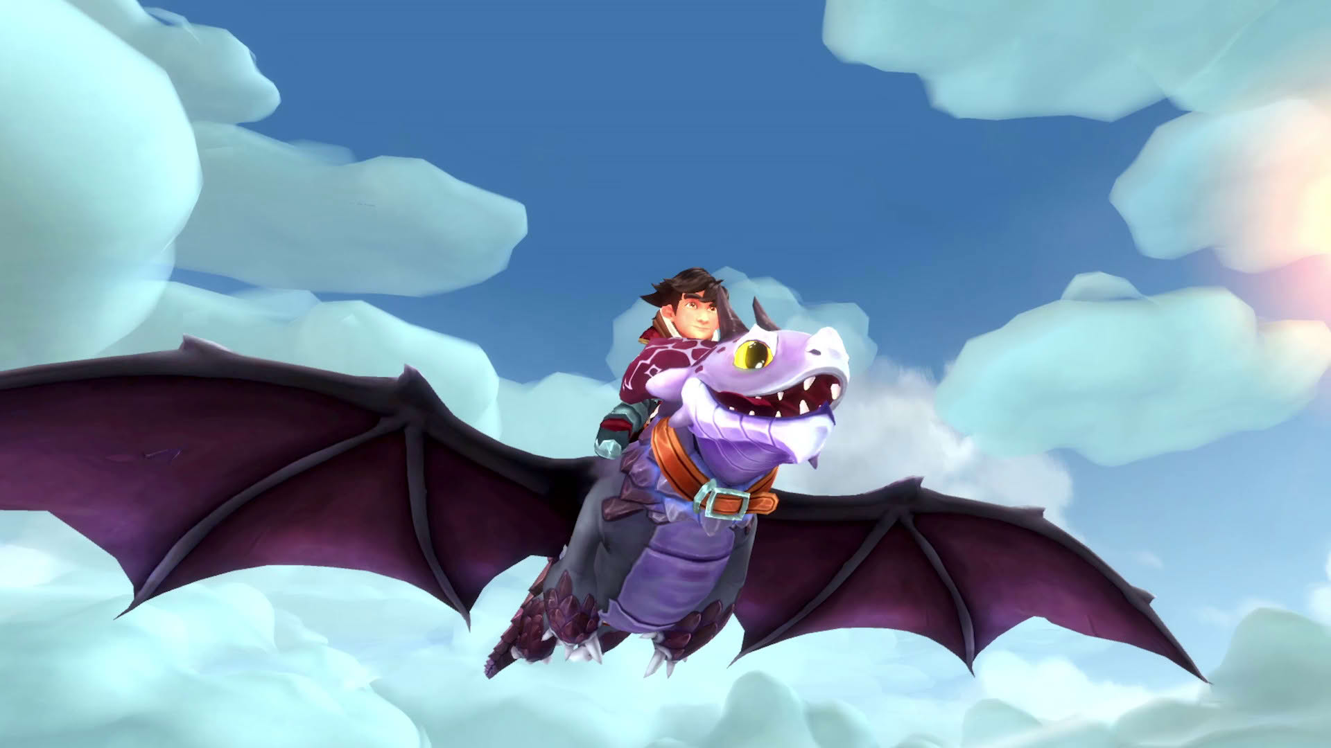 Screenshot for DreamWorks Dragons: Dawn of New Riders