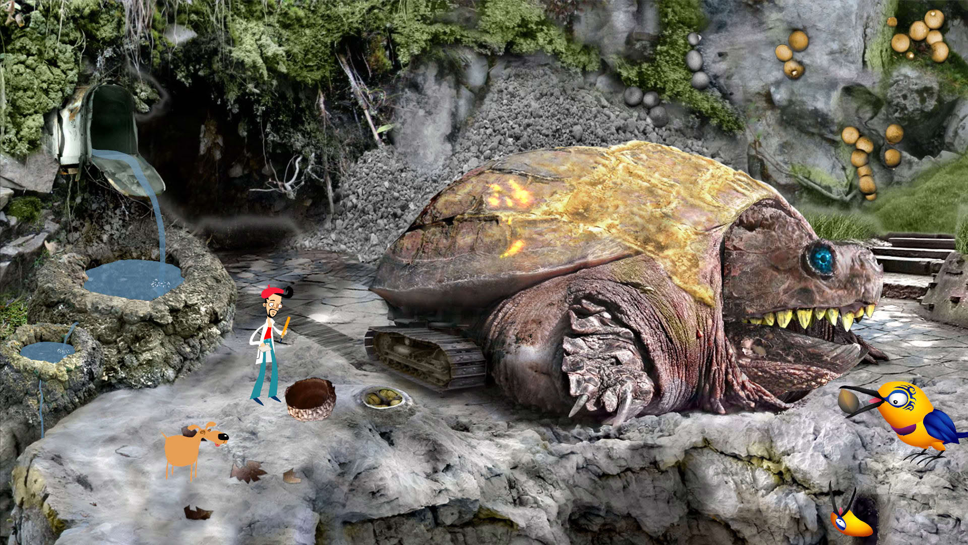 Screenshot for Axel & Pixel