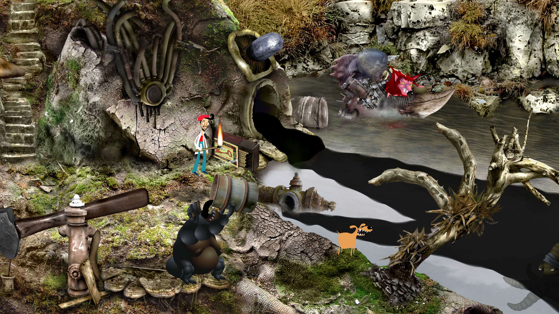Screenshot for Axel & Pixel