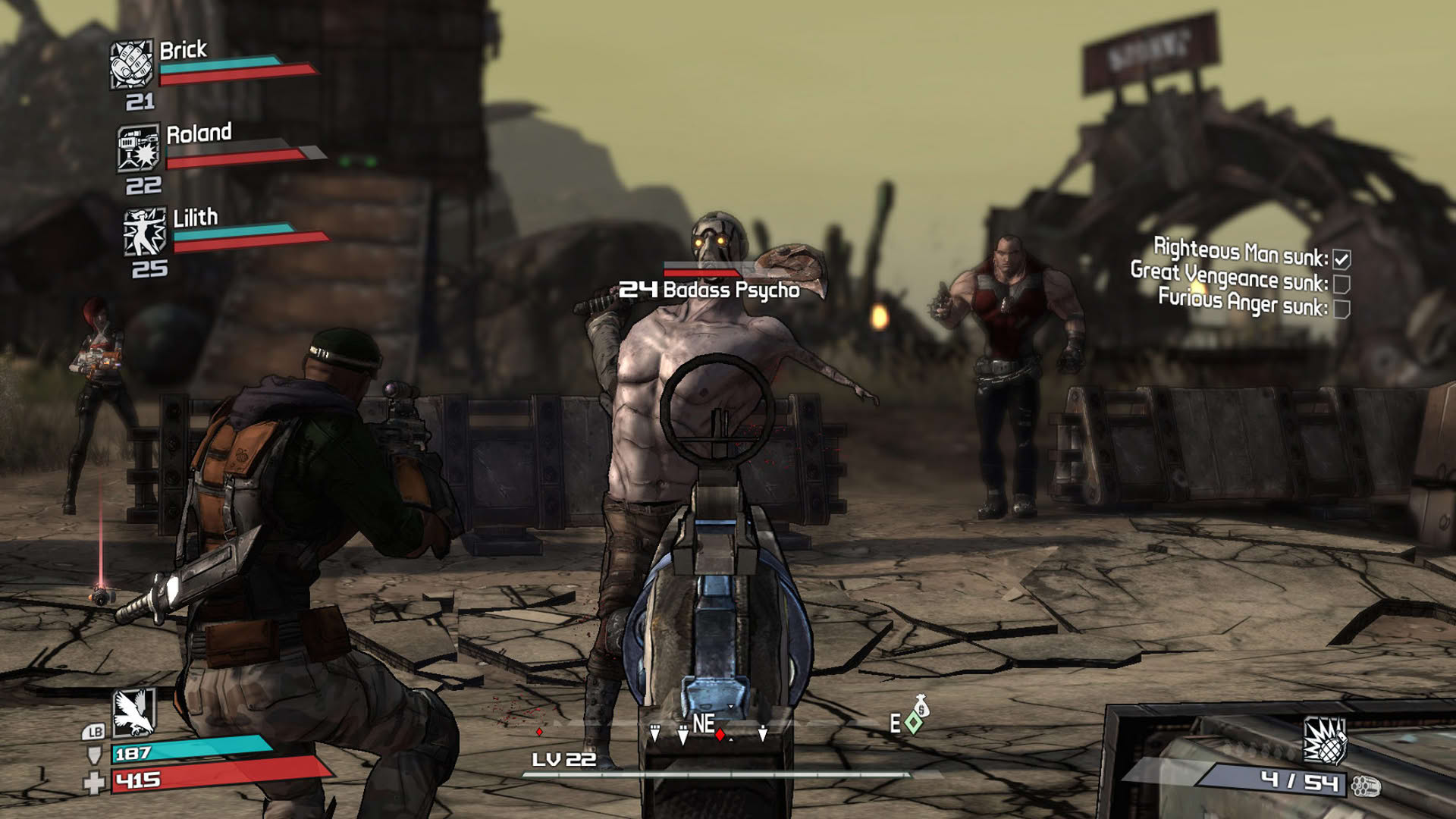 Screenshot for Borderlands