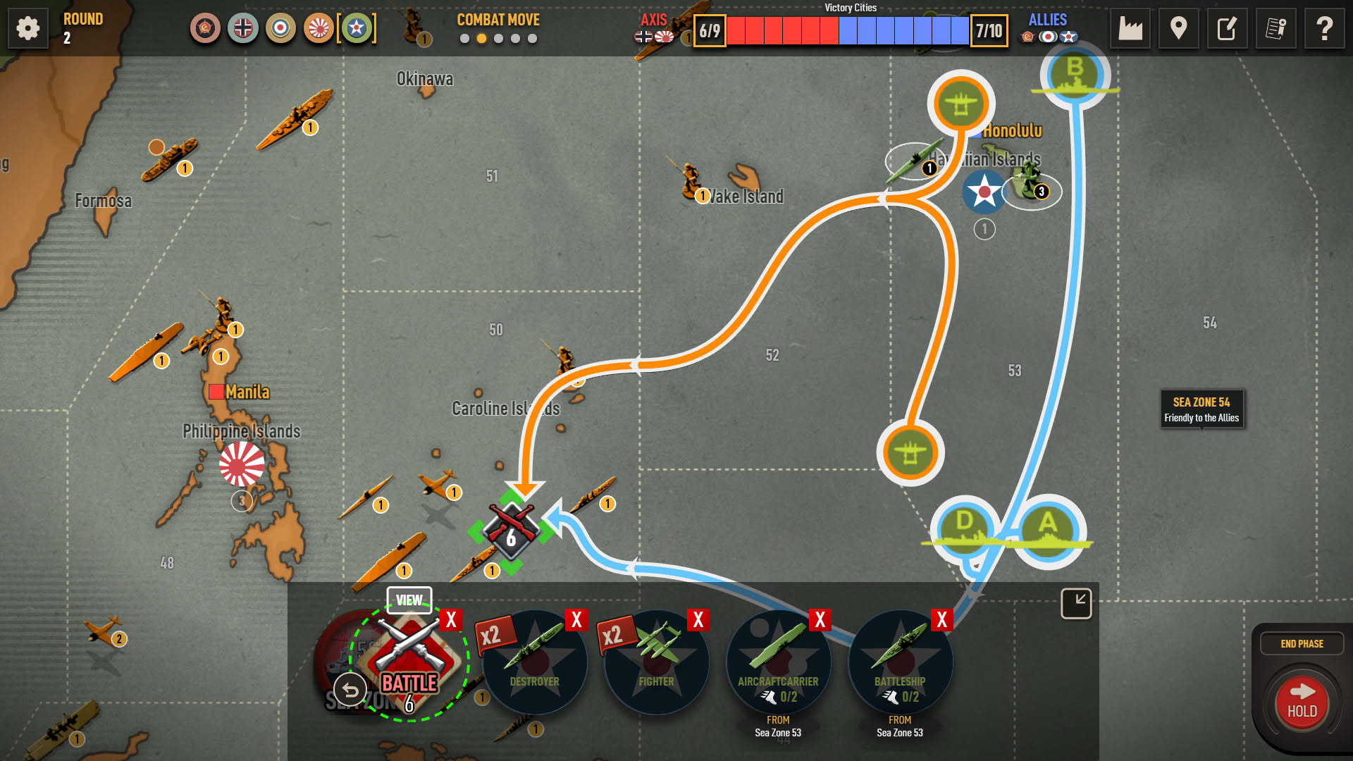 Screenshot for Axis & Allies 1942 Online