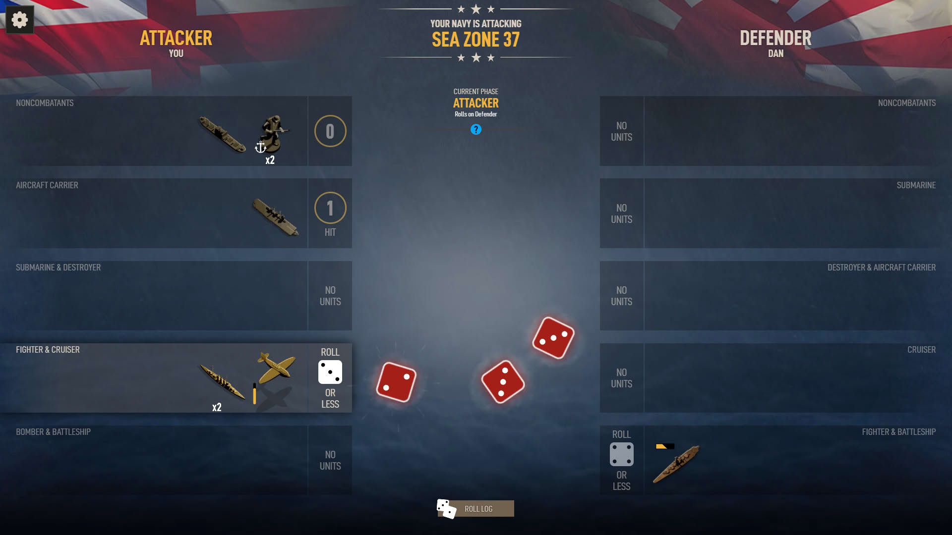Screenshot for Axis & Allies 1942 Online