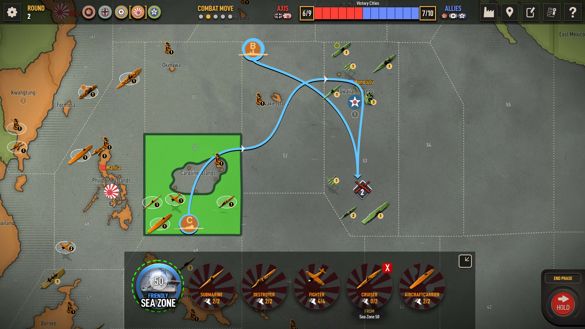 Screenshot for Axis & Allies 1942 Online