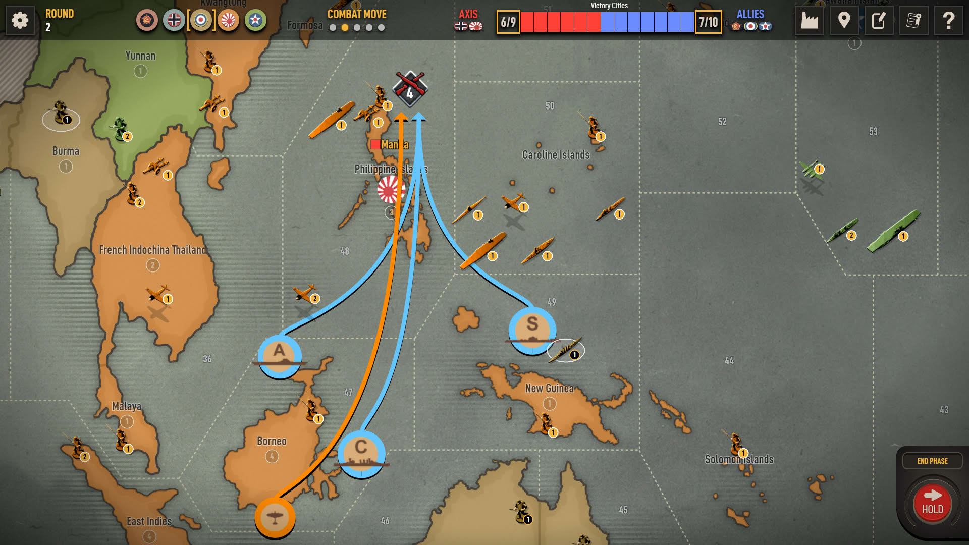 Screenshot for Axis & Allies 1942 Online