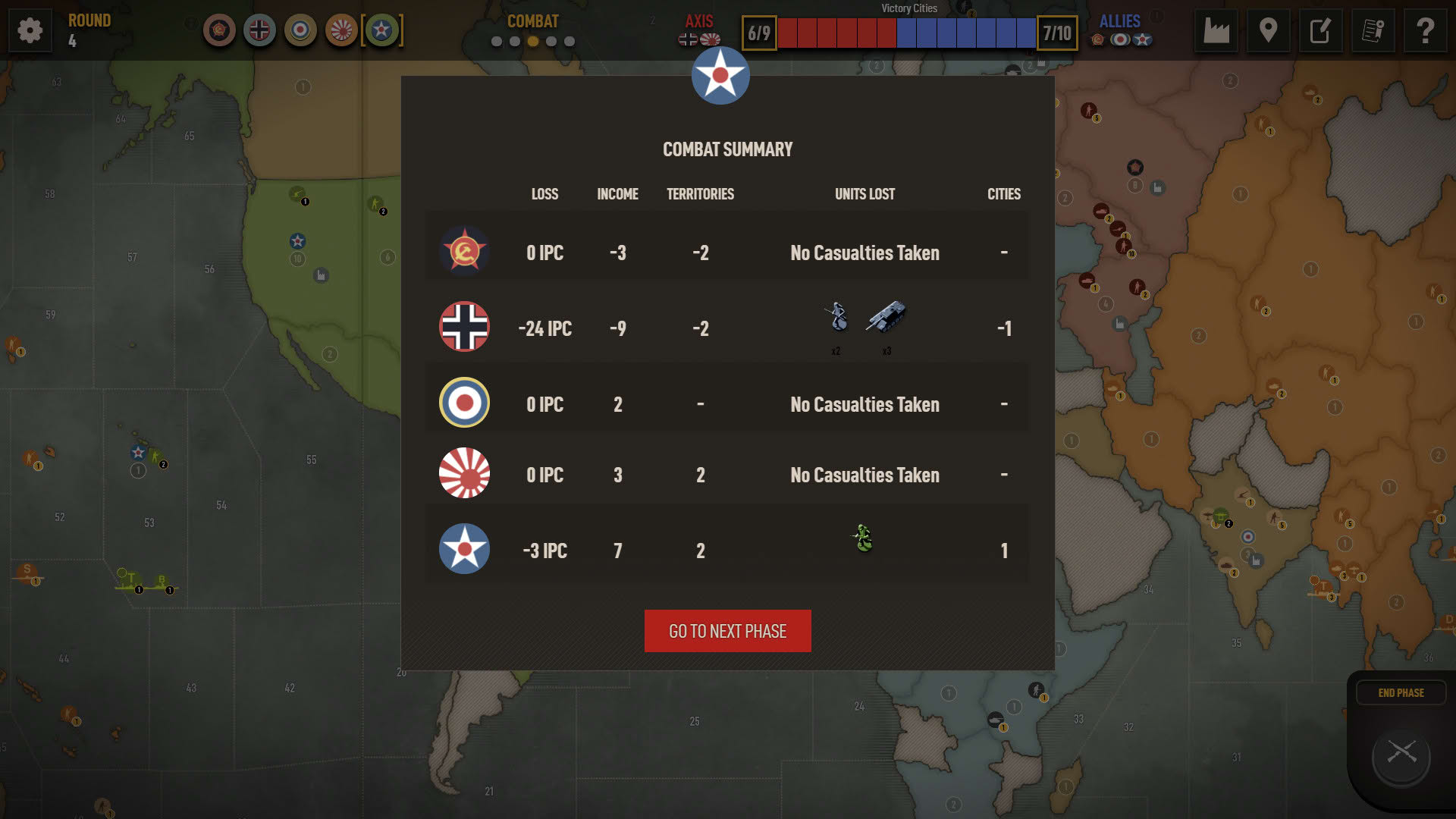 Screenshot for Axis & Allies 1942 Online