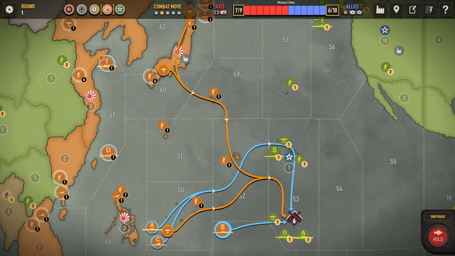Screenshot for Axis & Allies 1942 Online