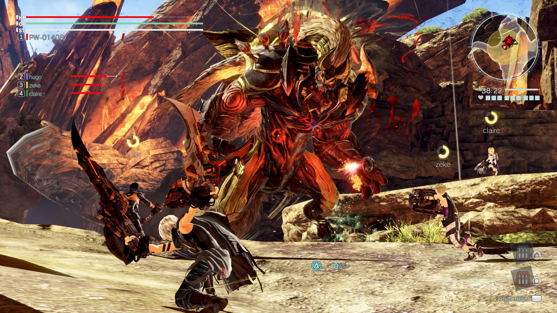 Screenshot for God Eater 3