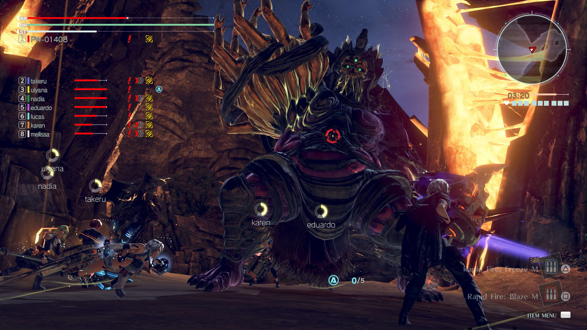 Screenshot for God Eater 3
