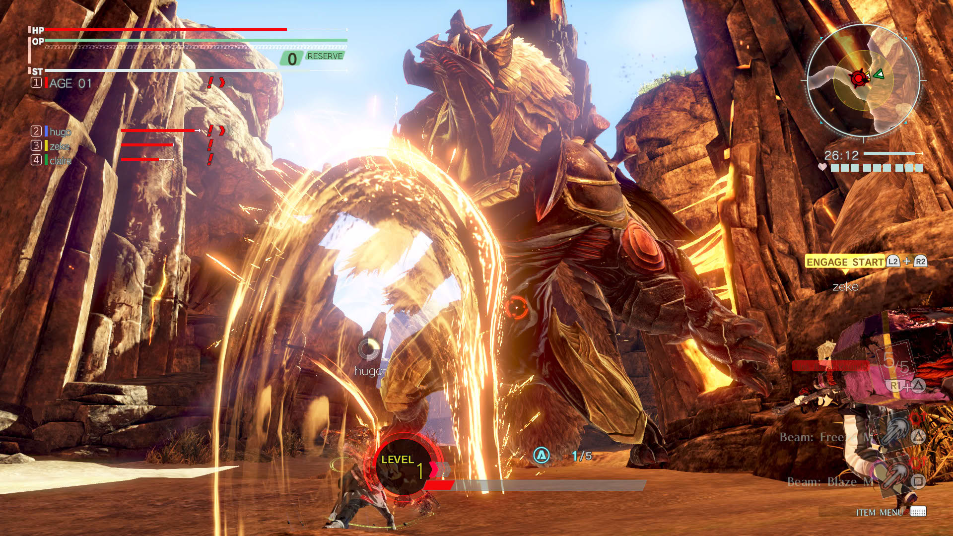 Screenshot for God Eater 3