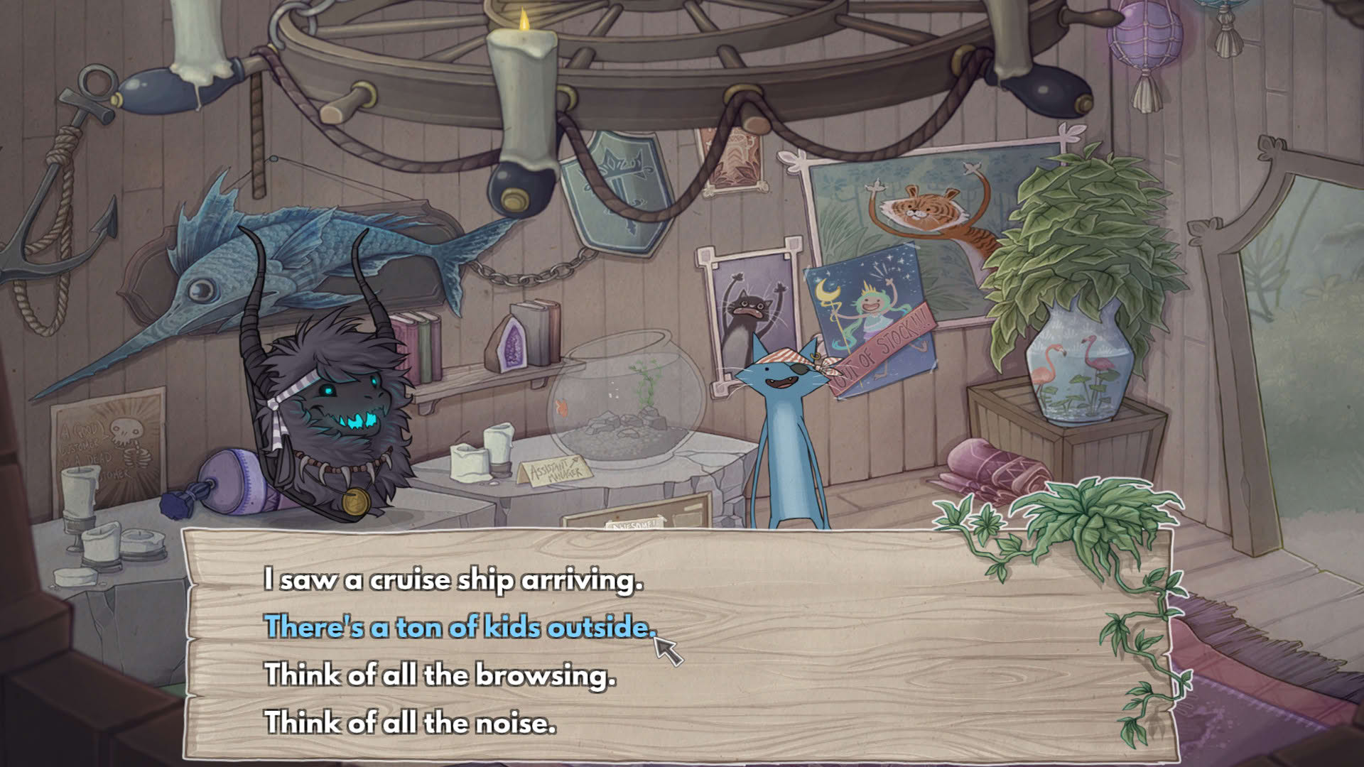Screenshot for Chook & Sosig: Walk the Plank