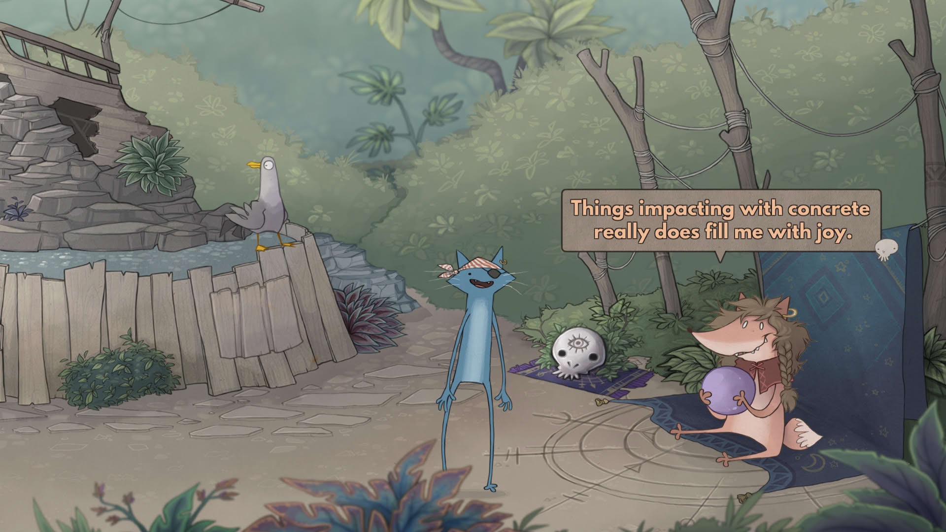 Screenshot for Chook & Sosig: Walk the Plank