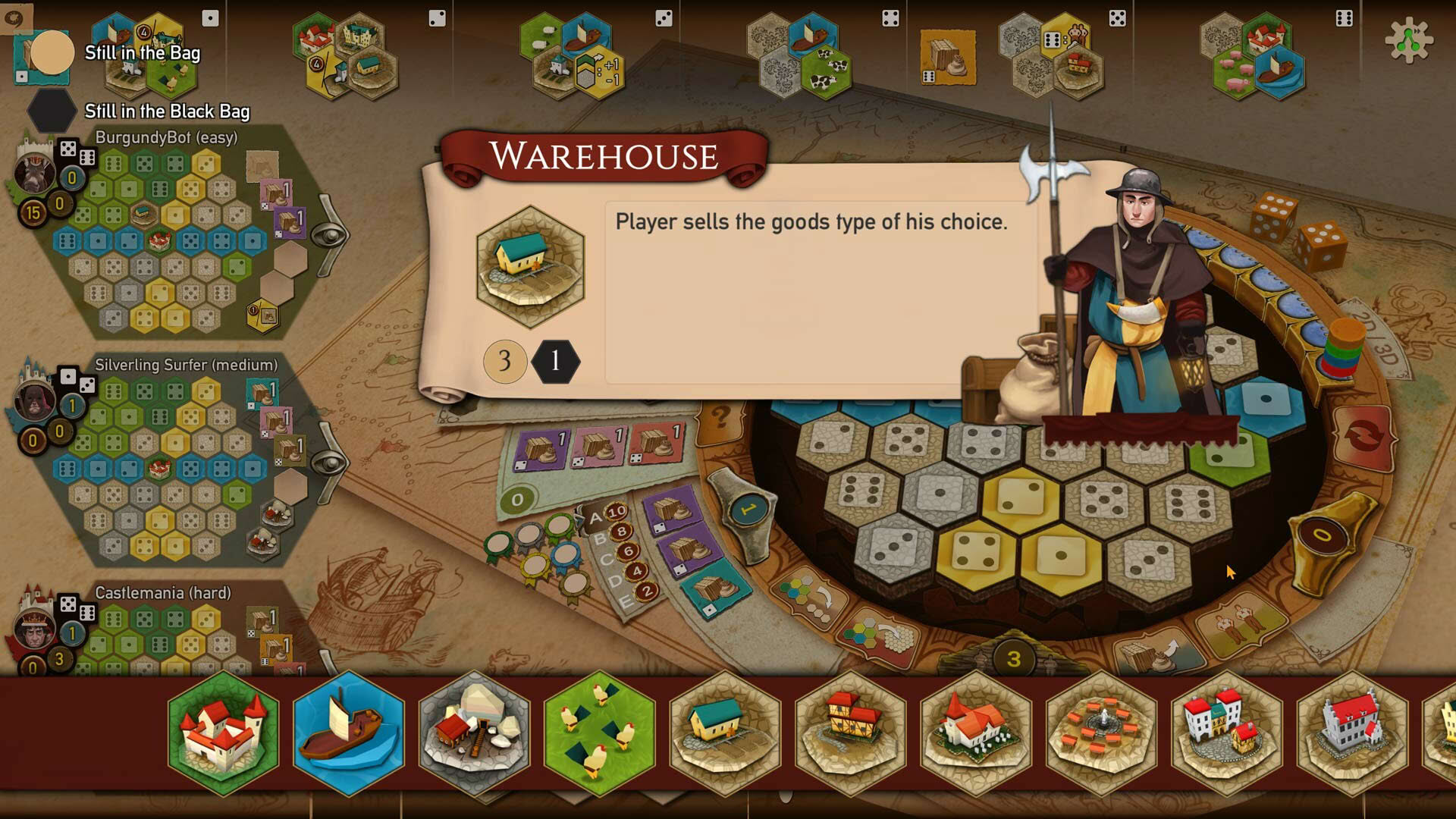 Screenshot for The Castles of Burgundy