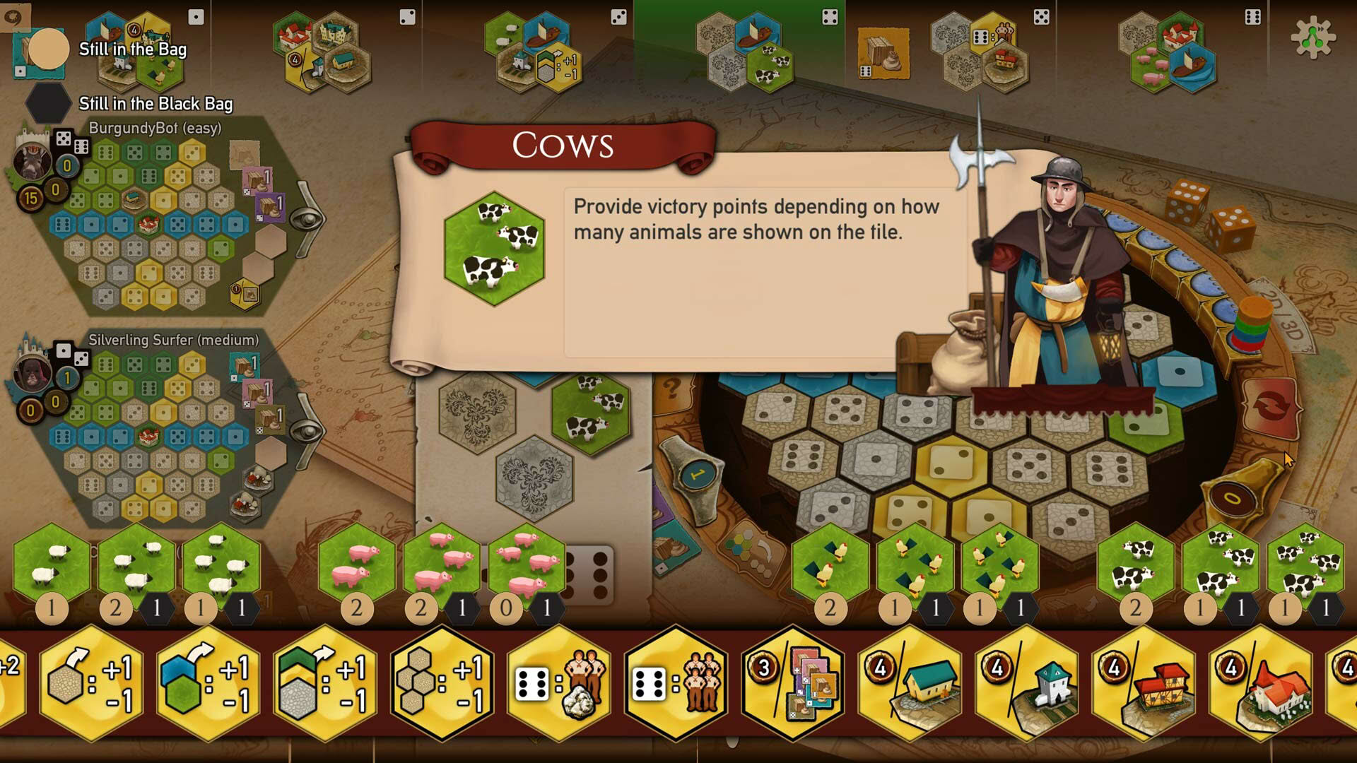 Screenshot for The Castles of Burgundy