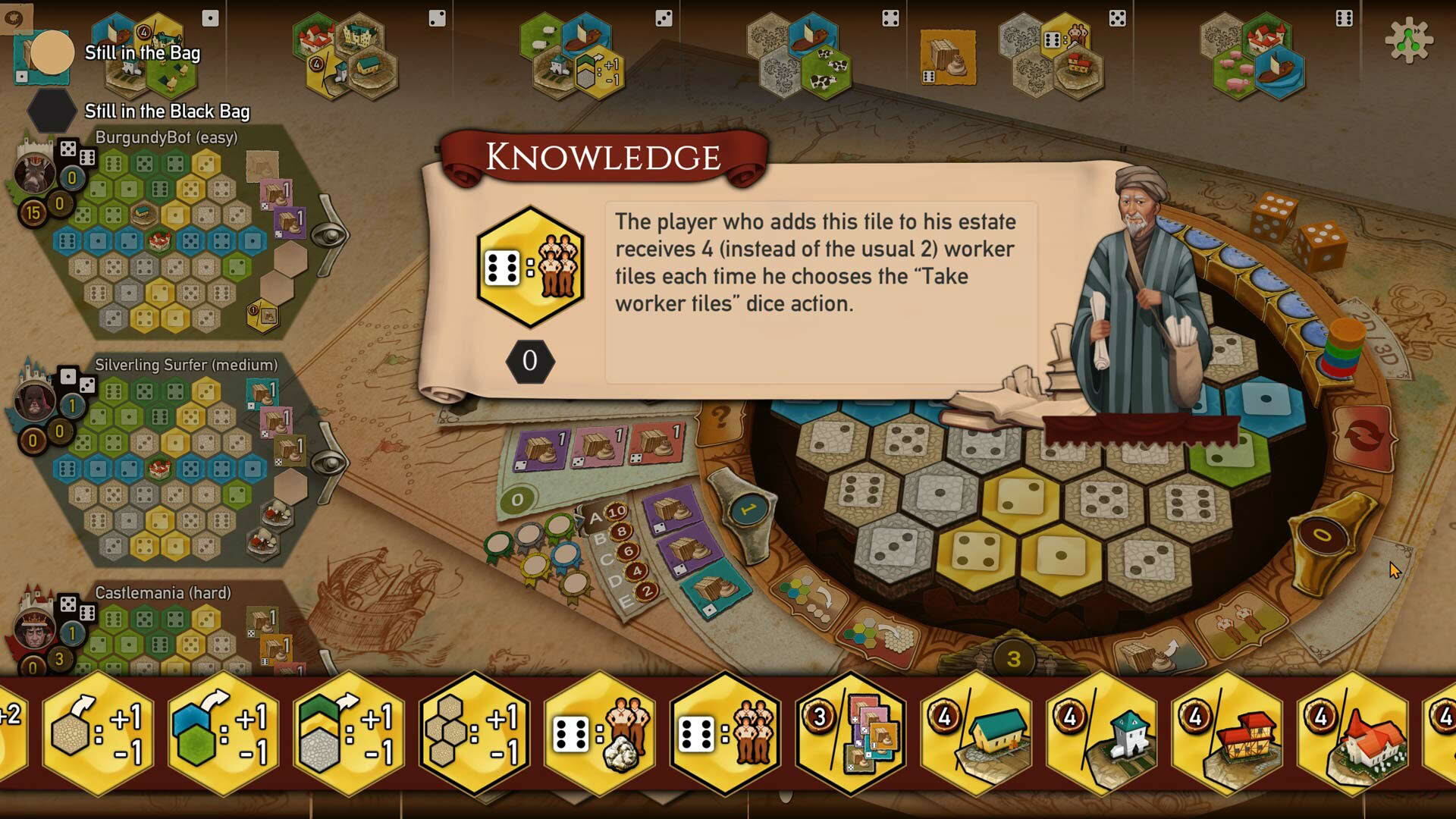 Screenshot for The Castles of Burgundy