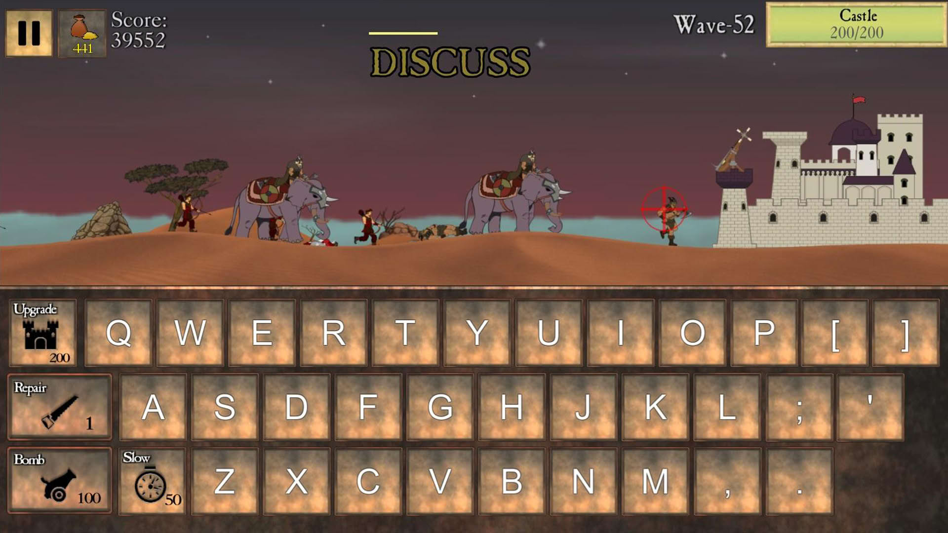 Screenshot for Type Defense